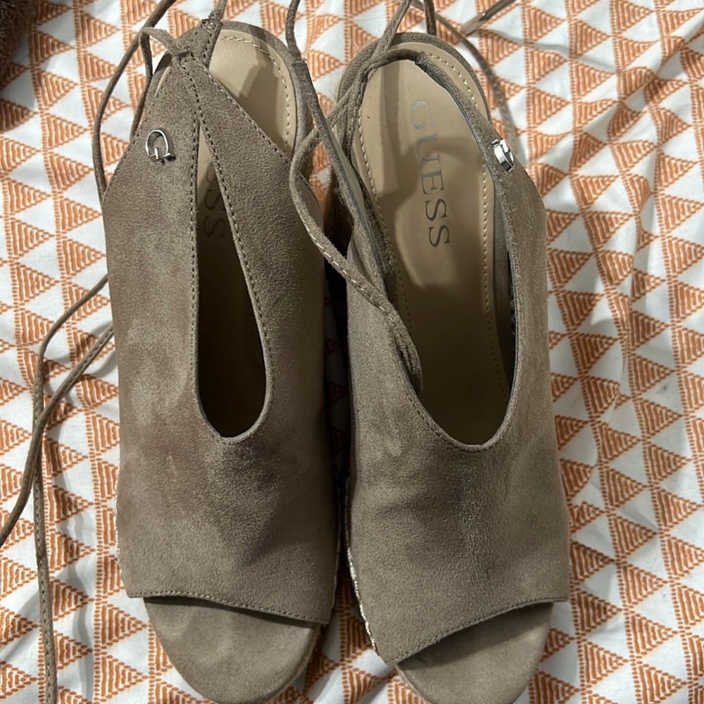 Guess espadrille wedge